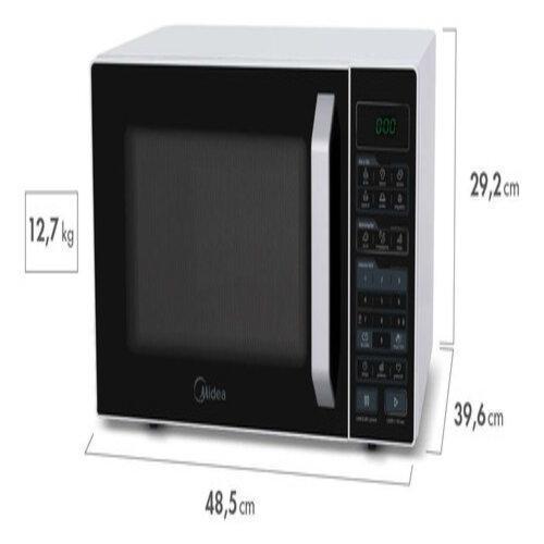 Miniatura Microondas 27 Litros 48X40X29Cm Smart Plate 127V - Midea