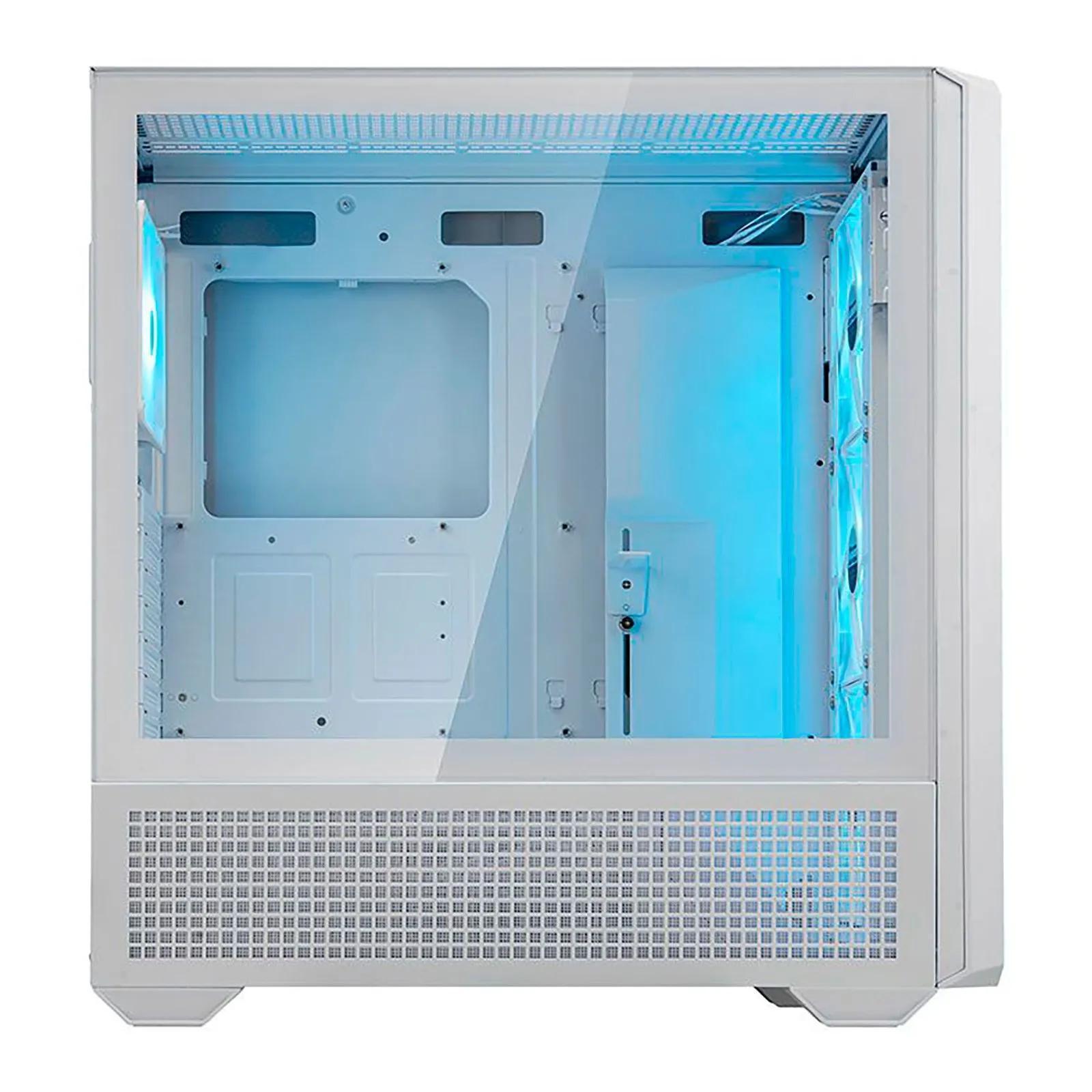 Miniatura Gabinete Gamer Cougar, Mx600, Rgb, Lateral De Vidro, 4 Fans