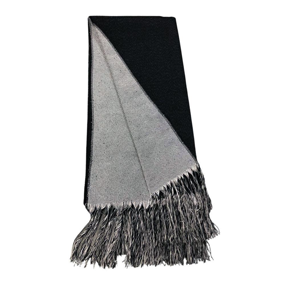 Miniatura Cachecol Lenço Para O Frio Echarpe Pashmina Peseira Preto