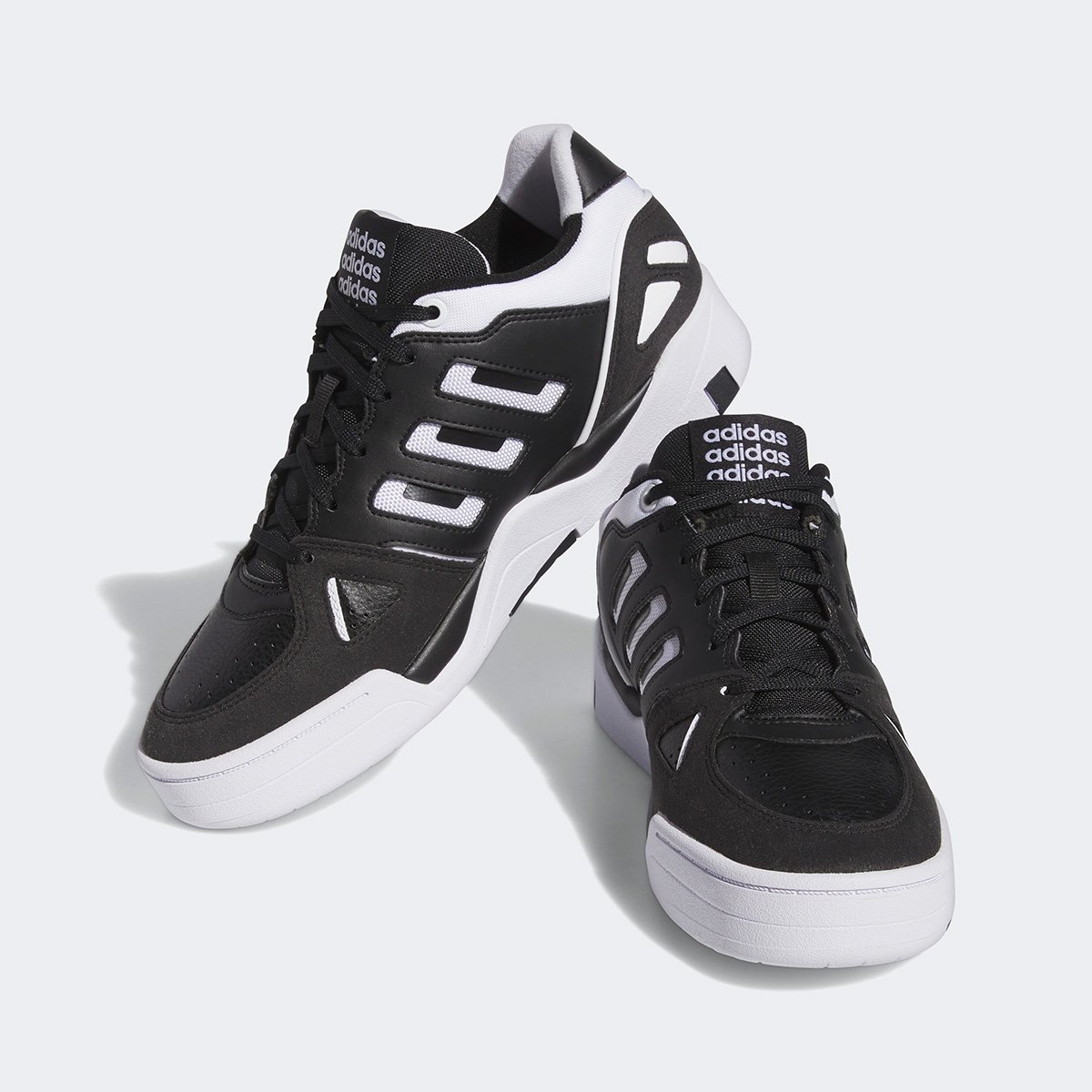 Miniatura Tênis Adidas Midcity Low Masculino Preto - 37