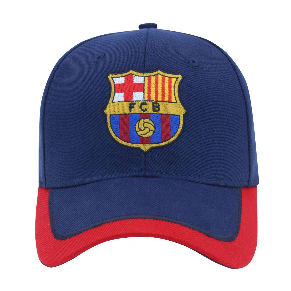 Miniatura Boné Barcelona Bordado Frontal Laser Licenciado Supercap