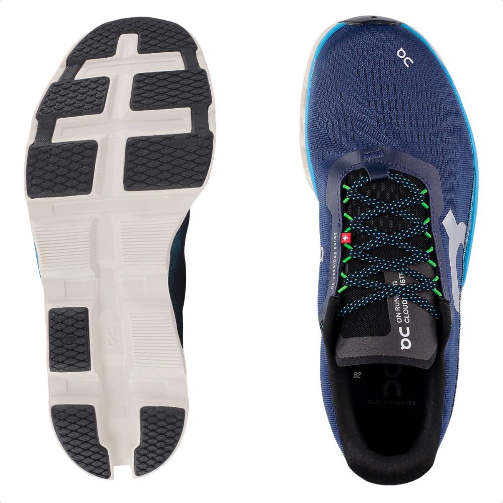 Tenis On Running Cloudmonster 2 Masculino Marinho / Azul - 38