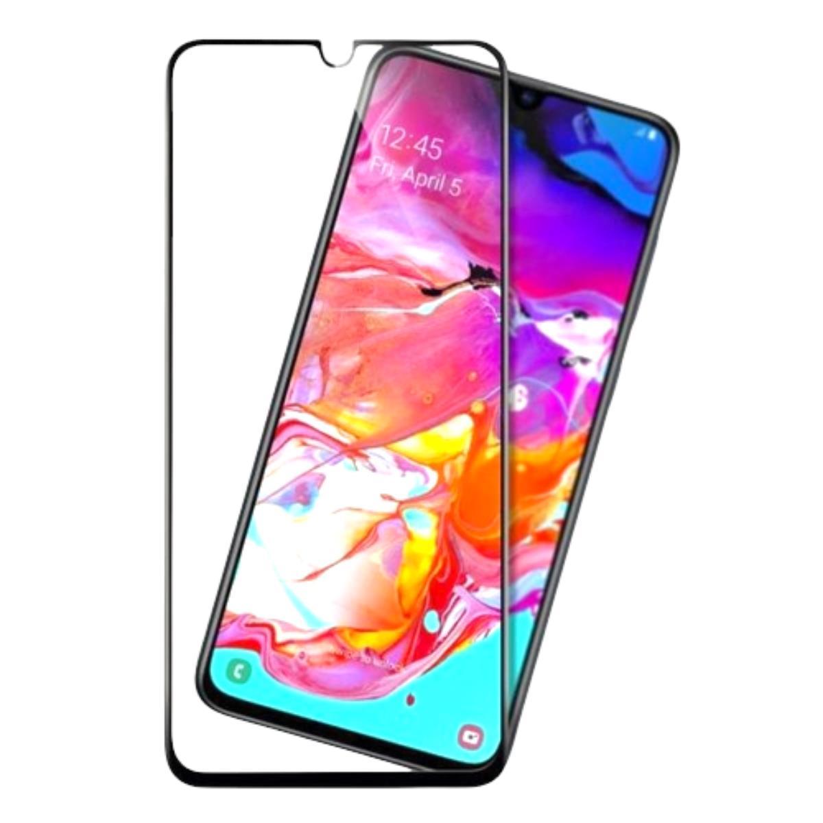 Miniatura Película 3D Para Samsung A70 - Vidro Com Bordas
