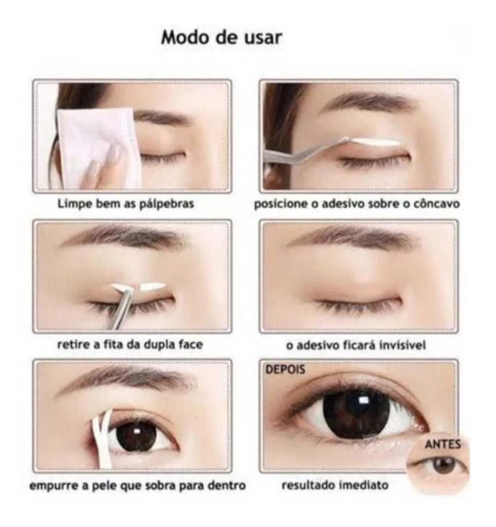 Miniatura Fita Adesiva para Levantar Pálpebras - 600 Unidades