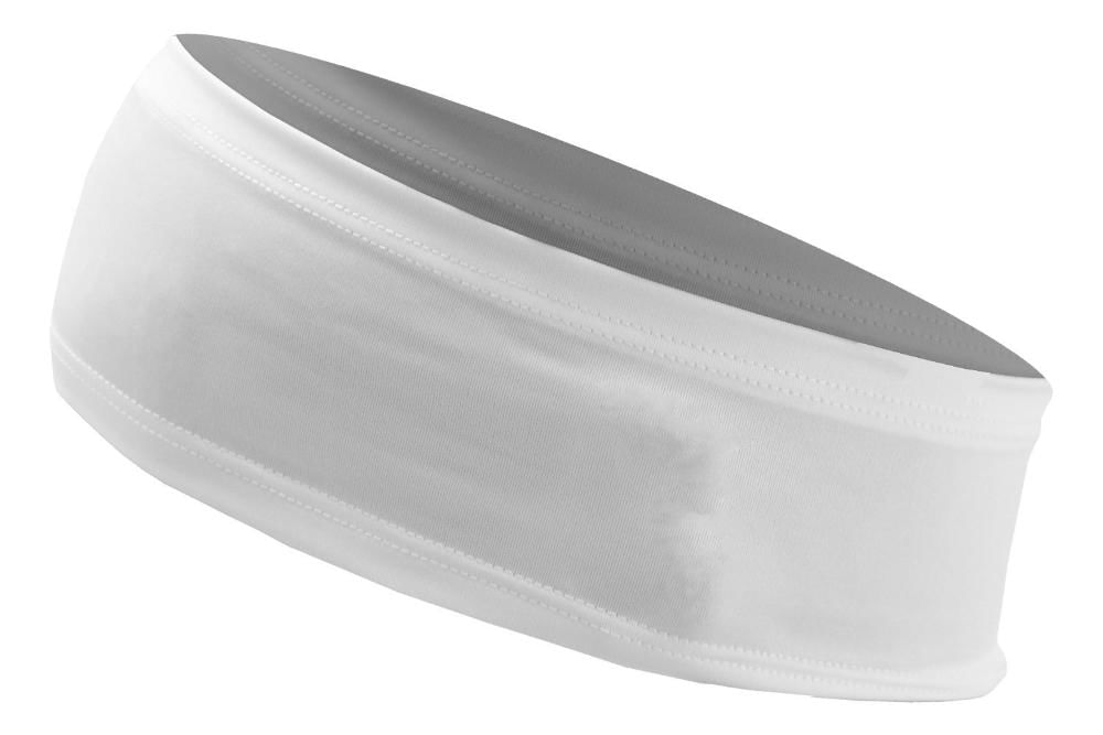 Miniatura Kit 1 Testeira Microfibra HUPI Branca e 1 Par Munhequeira HUPI Spin Branco BRANCO