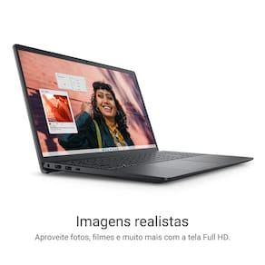 Notebook Dell Inspiron I15-I1300-A80P Intel Core i7 Tela15,6” Full HD 120Hz 16GB DDR4 1TB SSD Preto