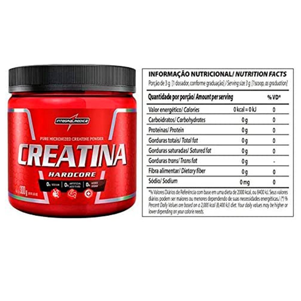 Miniatura Kit 3X Creatina Monohidratada 300G Integralmedica