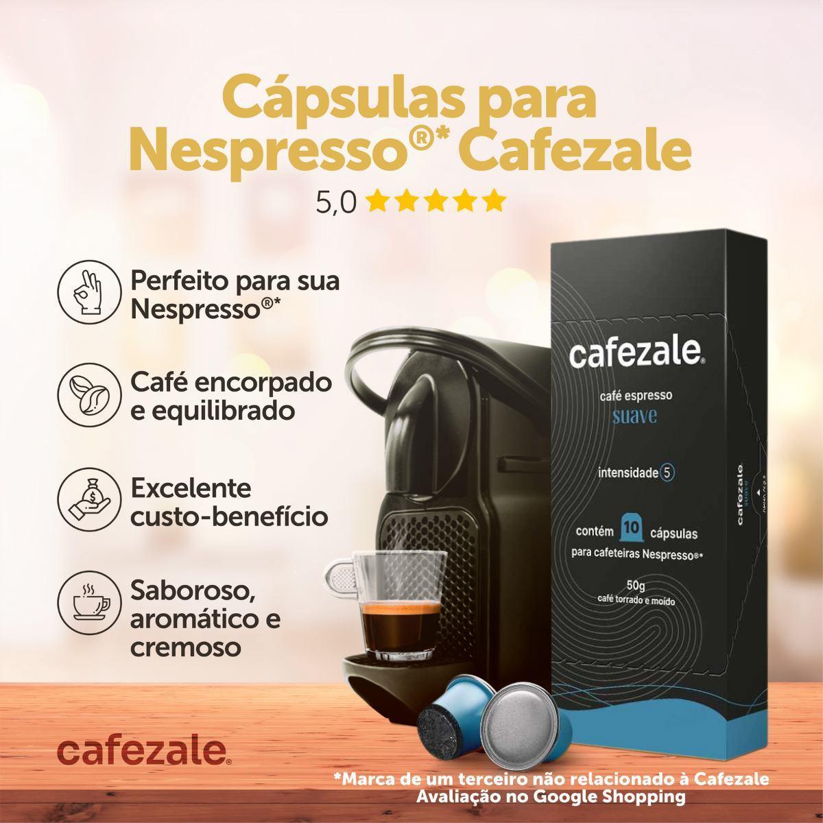 Miniatura 30 Cápsulas Compatíveis Nespresso Café Suave