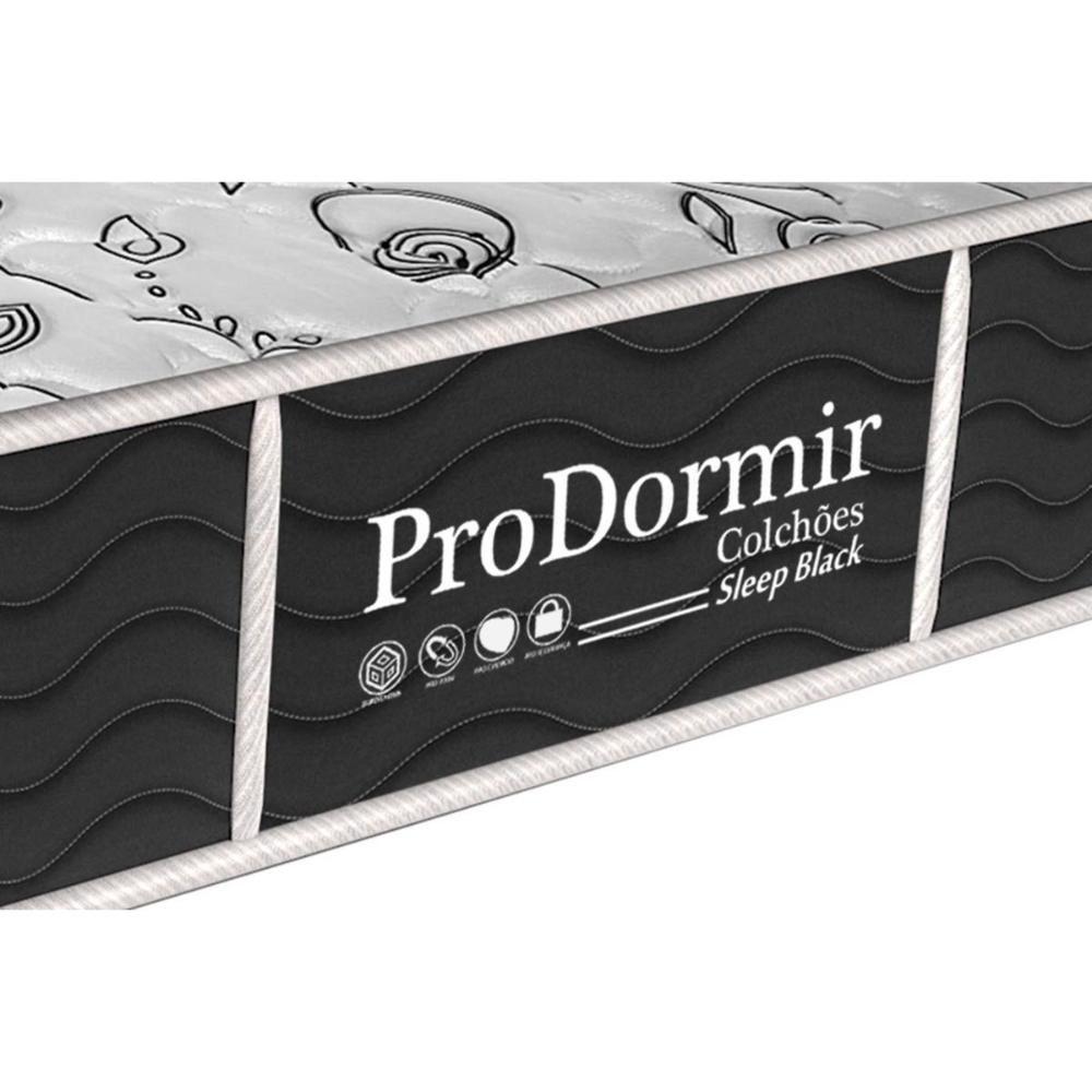 Miniatura Colchão Viúva Molas Prolastic Sleep Black (128x188x22) - Probel