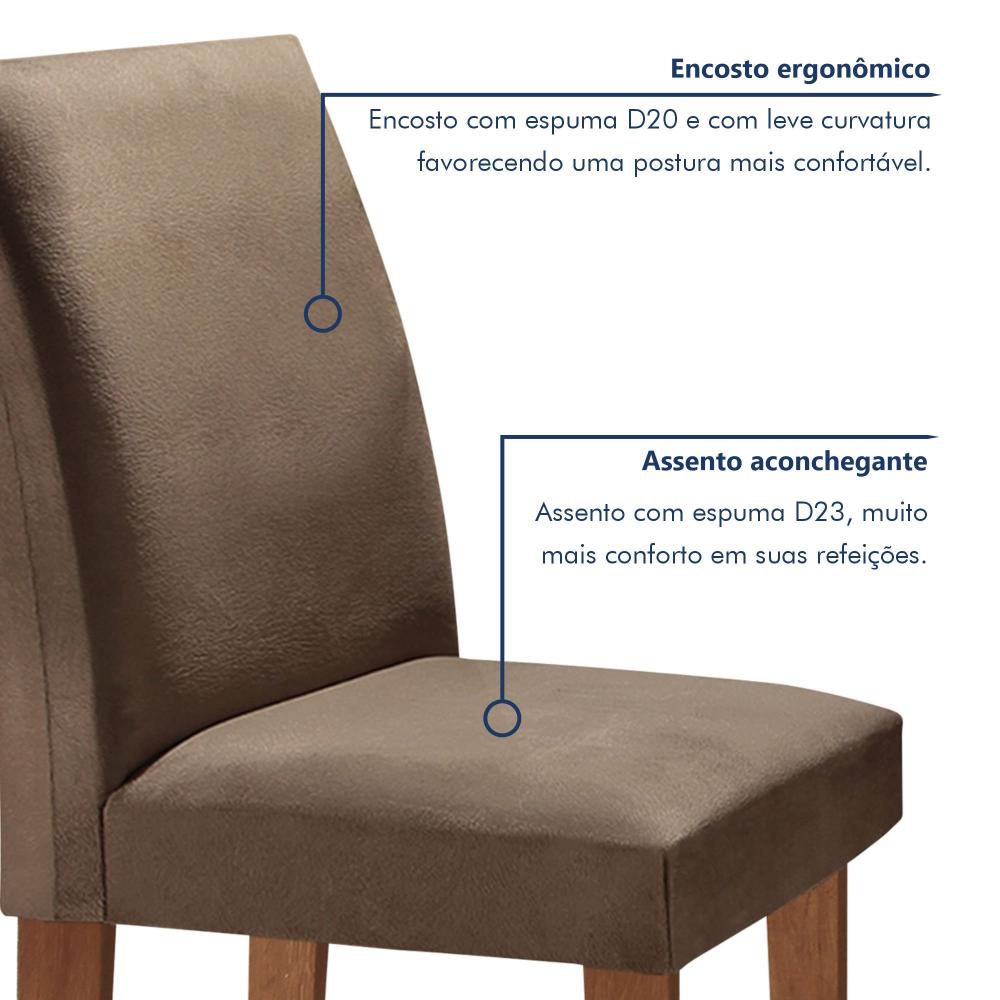 Mesa de Jantar com 4 Cadeiras Tampo Mdf Espanha Yescasa Mesa Sala de Jantar com 4 Cadeiras Tampo MDF Espanha Yescasa