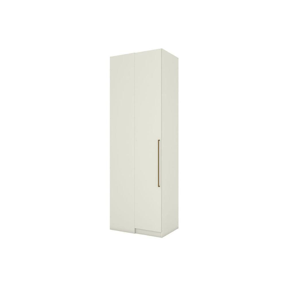 Miniatura Módulo De Quarto Casal Guarda Roupa Canto Reto C/ 1 Porta Mc14 Seletto Areia - Henn