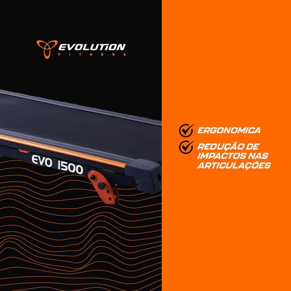 Esteira Elétrica Evolution Fitness EVO 1500 - 220V