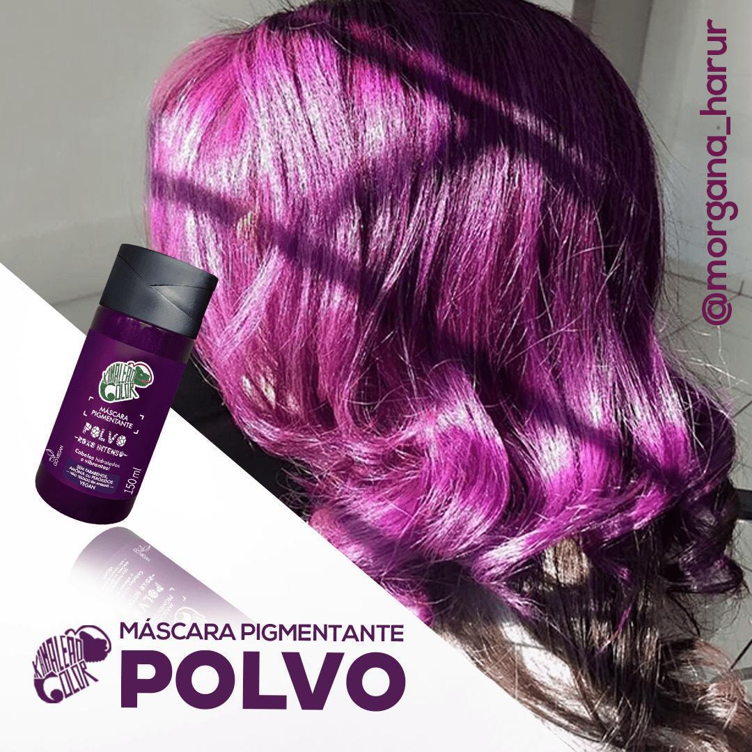 Miniatura Máscara Pigmentante Tonalizante Polvo 150Ml Kamaleão Color Tintura