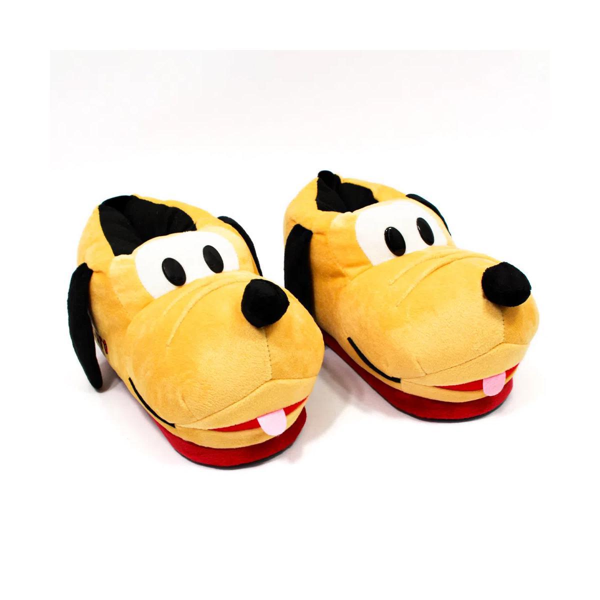 Miniatura Calçado Pantufa Do Pluto Tamanho 42 A 44 Da Zona Criativa