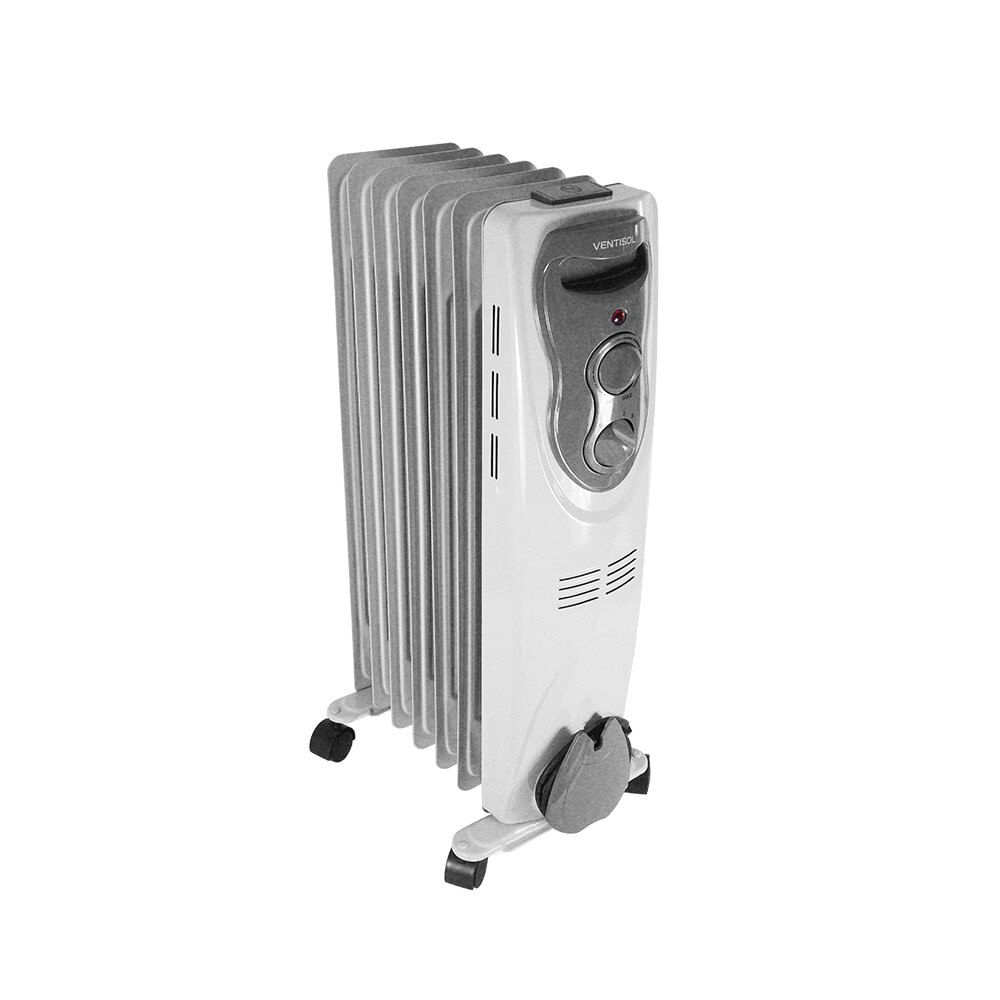 Miniatura Aquecedor a Óleo Ventisol com Rodas 1500W AO Branco - 110V