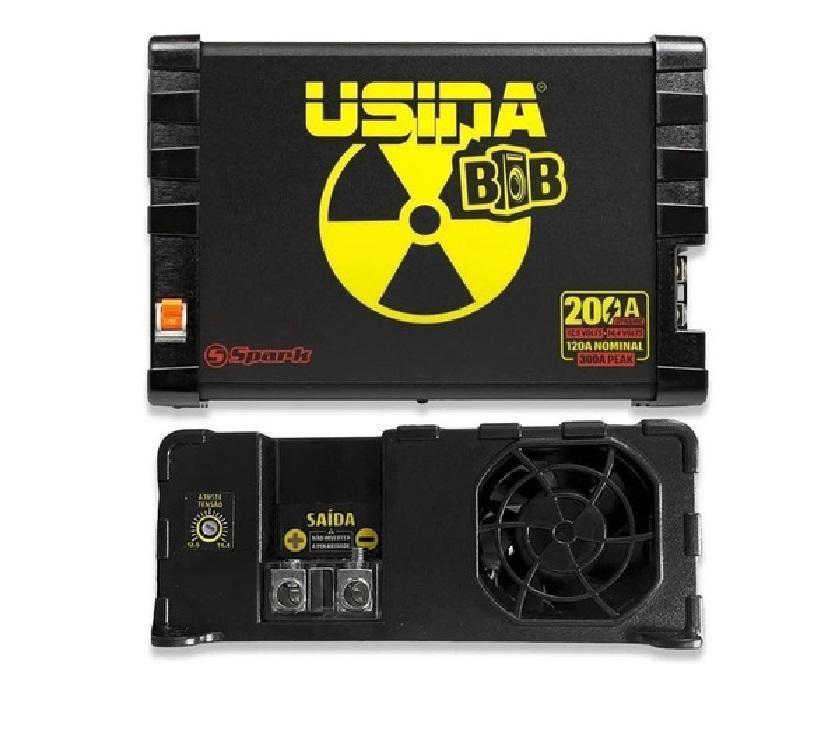 Miniatura Carregador Fonte Usina Bob 200A Bivolt Automática Dynamic