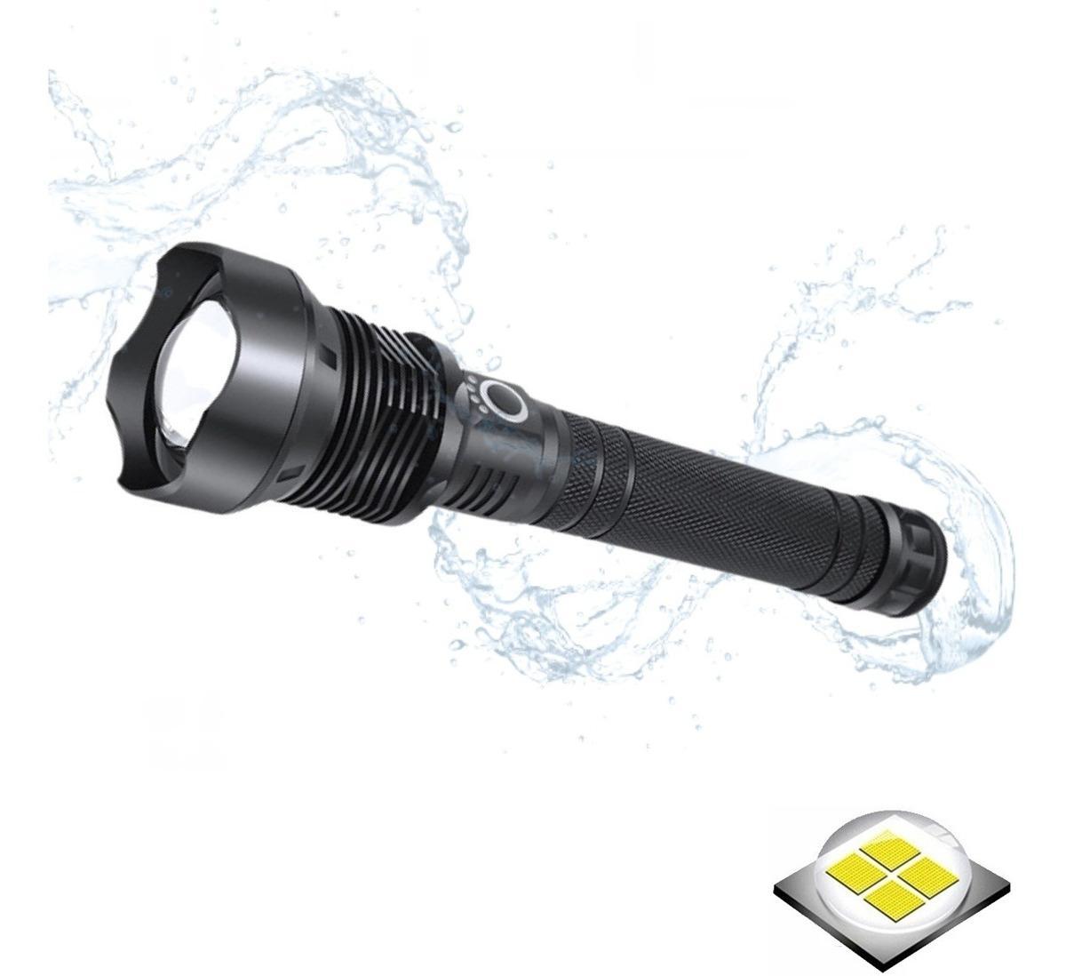 Miniatura Lanterna Holofote P90 Ultra Led Potente Mais Forte Do Mundo