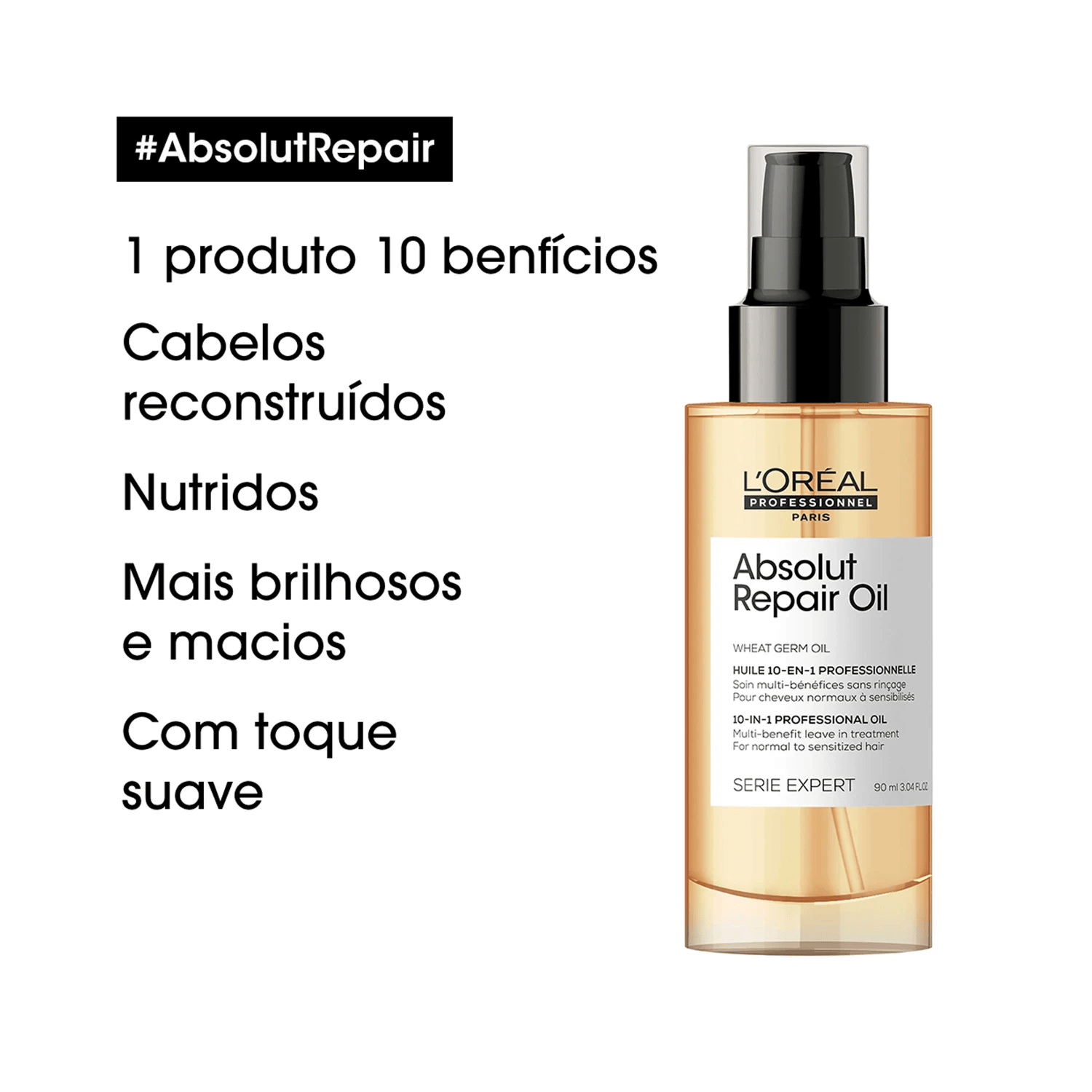 Miniatura Kit L'Oréal Professionnel Serie Expert Absolut Repair Oil NutriOil Duo Care (2 Produtos)