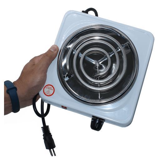 Miniatura Fogao Fogareiro Eletrico Compacto Pesca Camping Viagem 110V