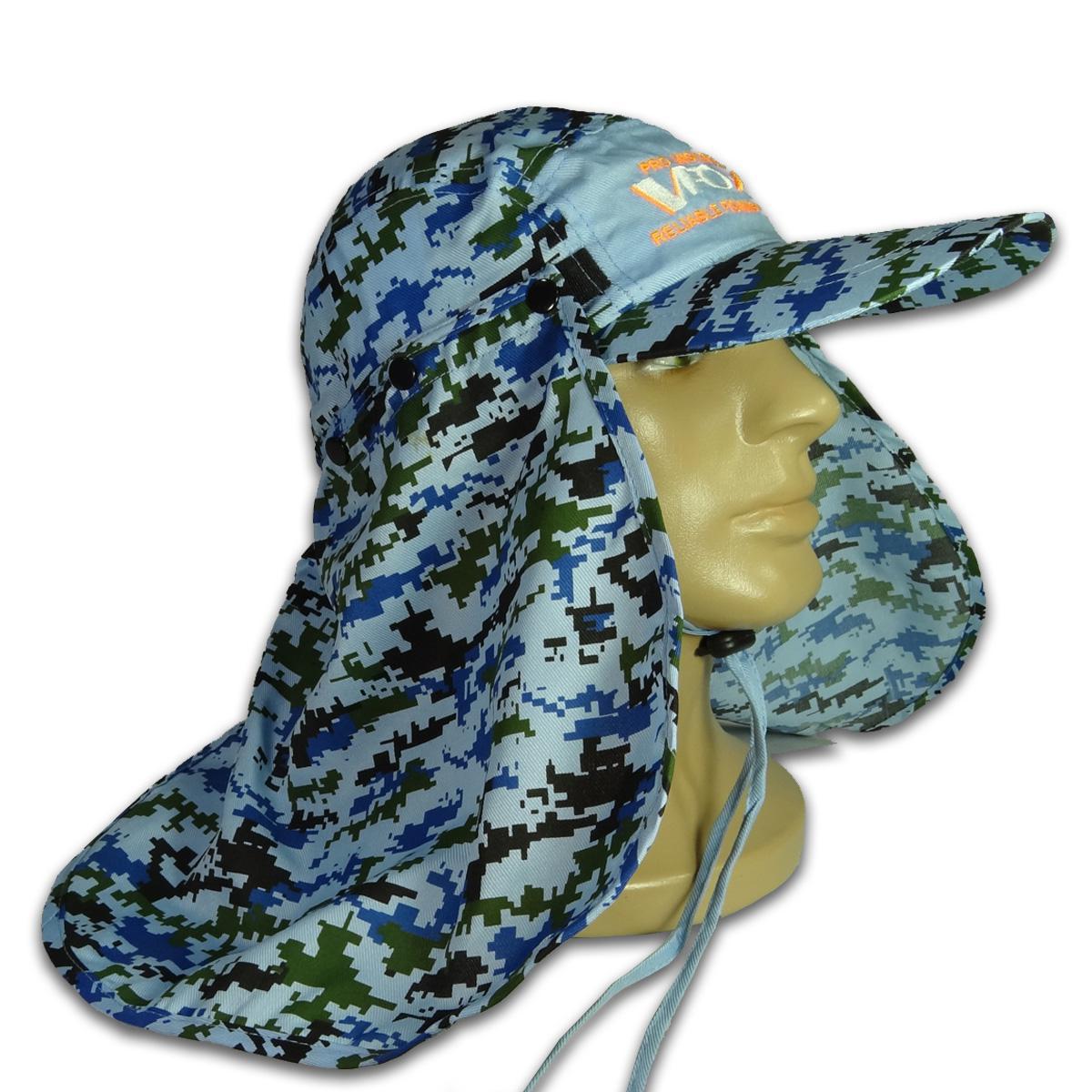 Miniatura Boné Para Pescaria Proteção Lateral E Frontal V-Fox