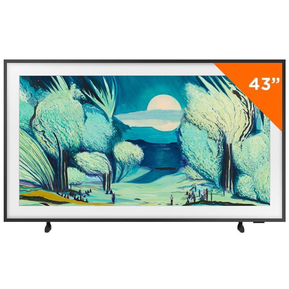 Miniatura Smart TV 43 Polegadas Samsung Vision AI The Frame 4K LS03F - 2025