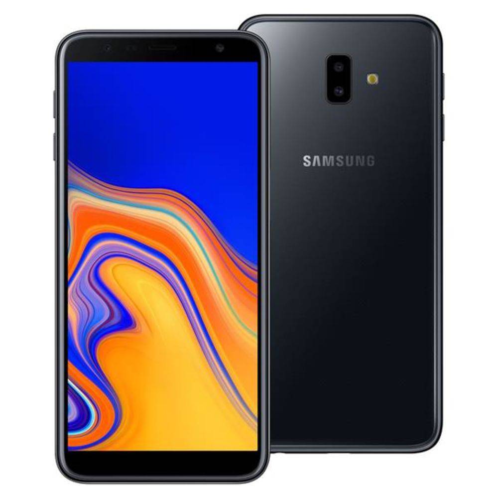 Miniatura Smartphone Samsung Galaxy J6 Plus 32GB Dupla Câmera Preto Homologação: 23611800953