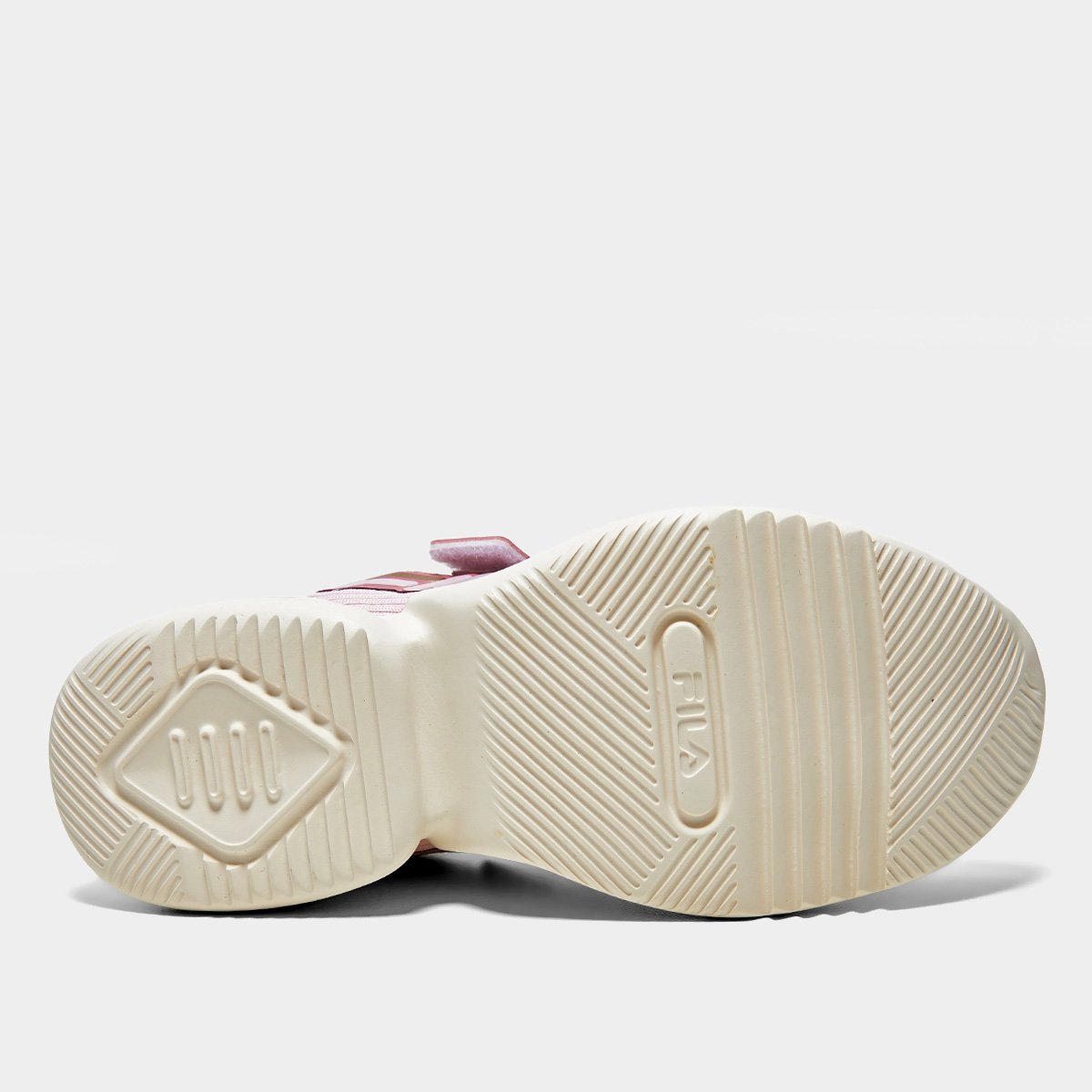 Miniatura Tênis Infantil Fila Split Vlc Rosa+Dourado - 35