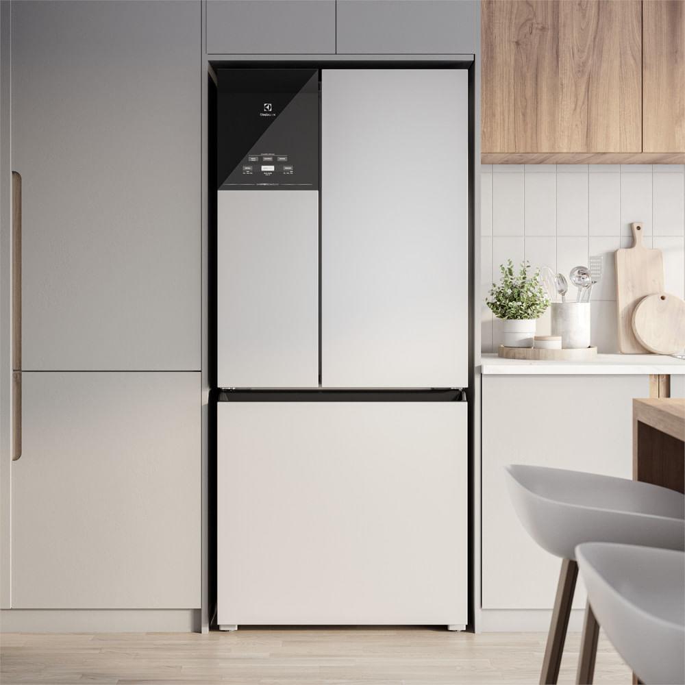 Geladeira Electrolux Inverter Frost Free 590L Multidoor Efficient Autosense Branco IM8 220V