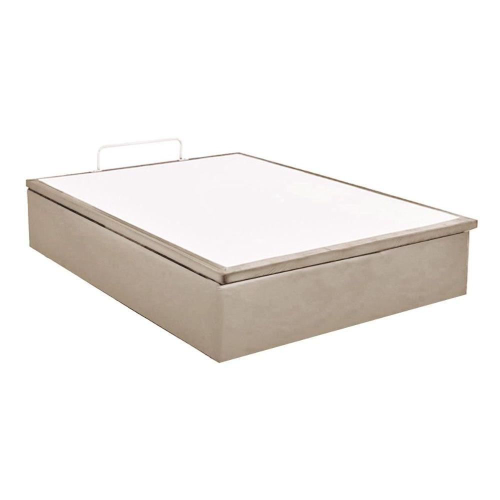 Miniatura Cama Box Baú Queen Universal Courano Clean (158x198x35) - Ortobom