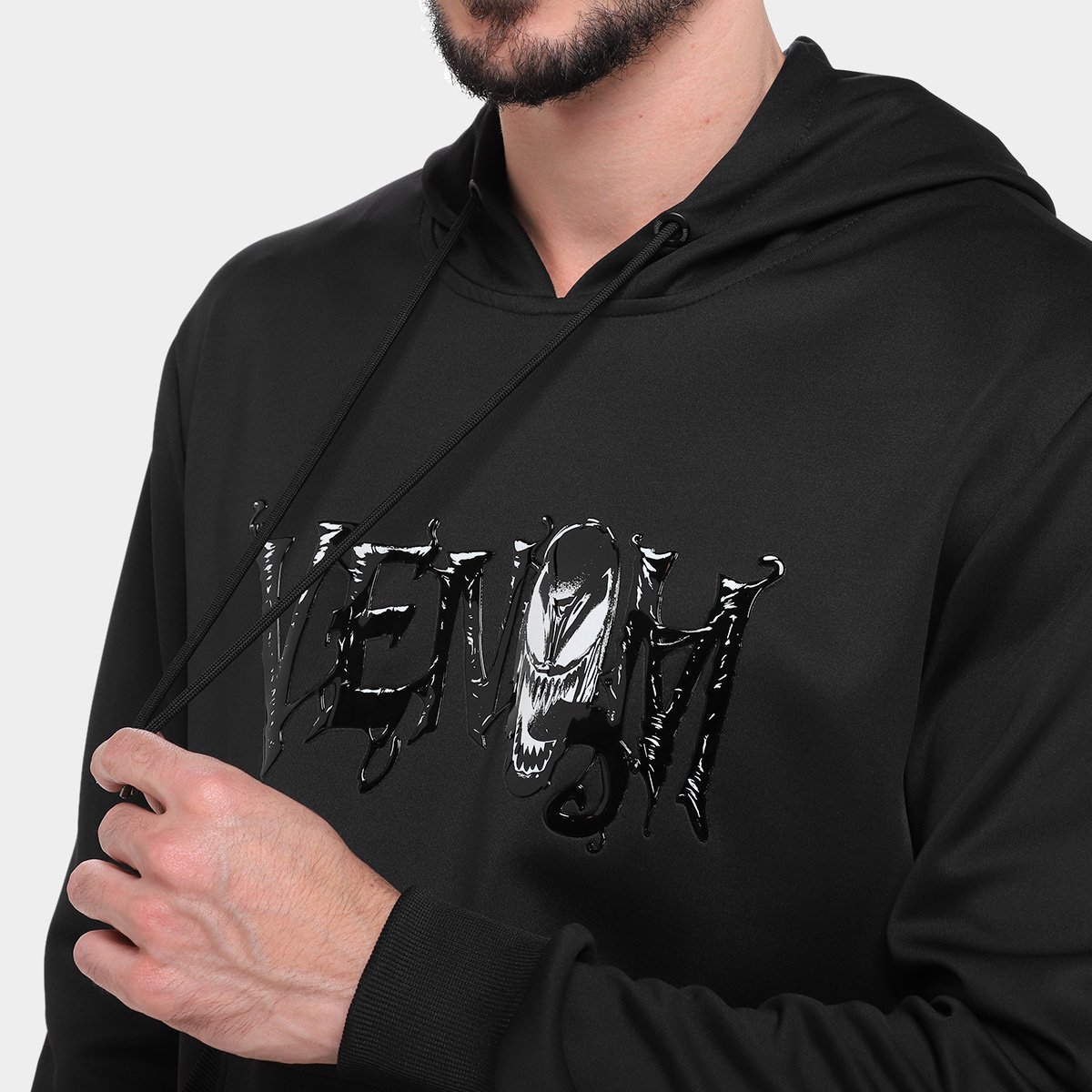 Miniatura Moletom Mooncity Venom Masculino Preto - G