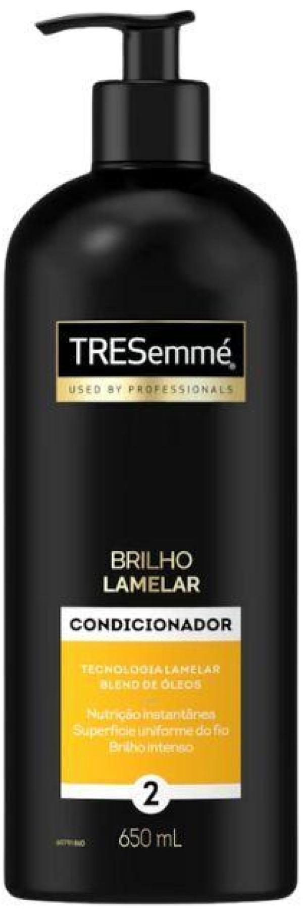 Miniatura Condicionador Tresemmé Brilho Lamelar - Cabelos Brilhantes