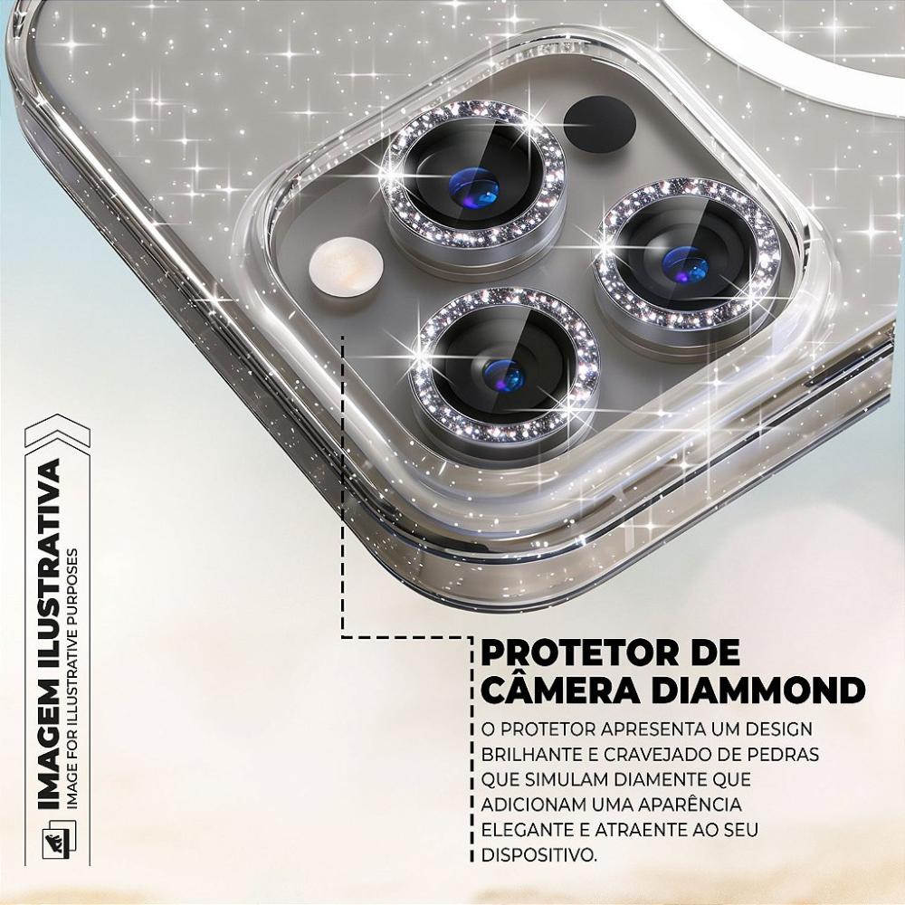 Miniatura Capa para iPhone 14 Pro Max - MagSafe Glitter - Gshield