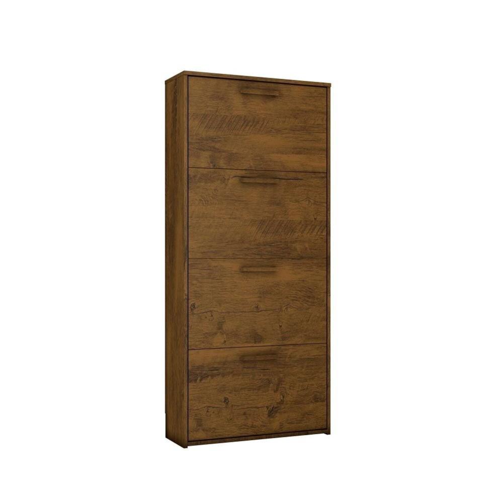 Miniatura Sapateira Organizador Lunna 4 Gavetas - 1,50x65cm Canela