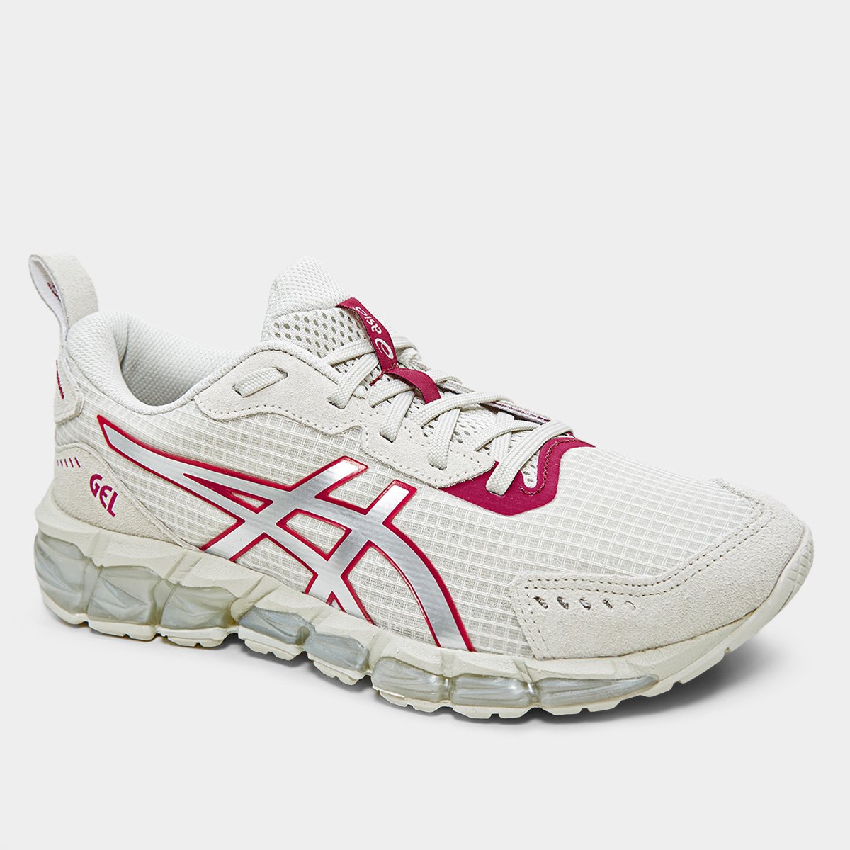Miniatura Tênis Asics Gel-Quantum 360 Ctw Feminino Cinza+vinho - 35