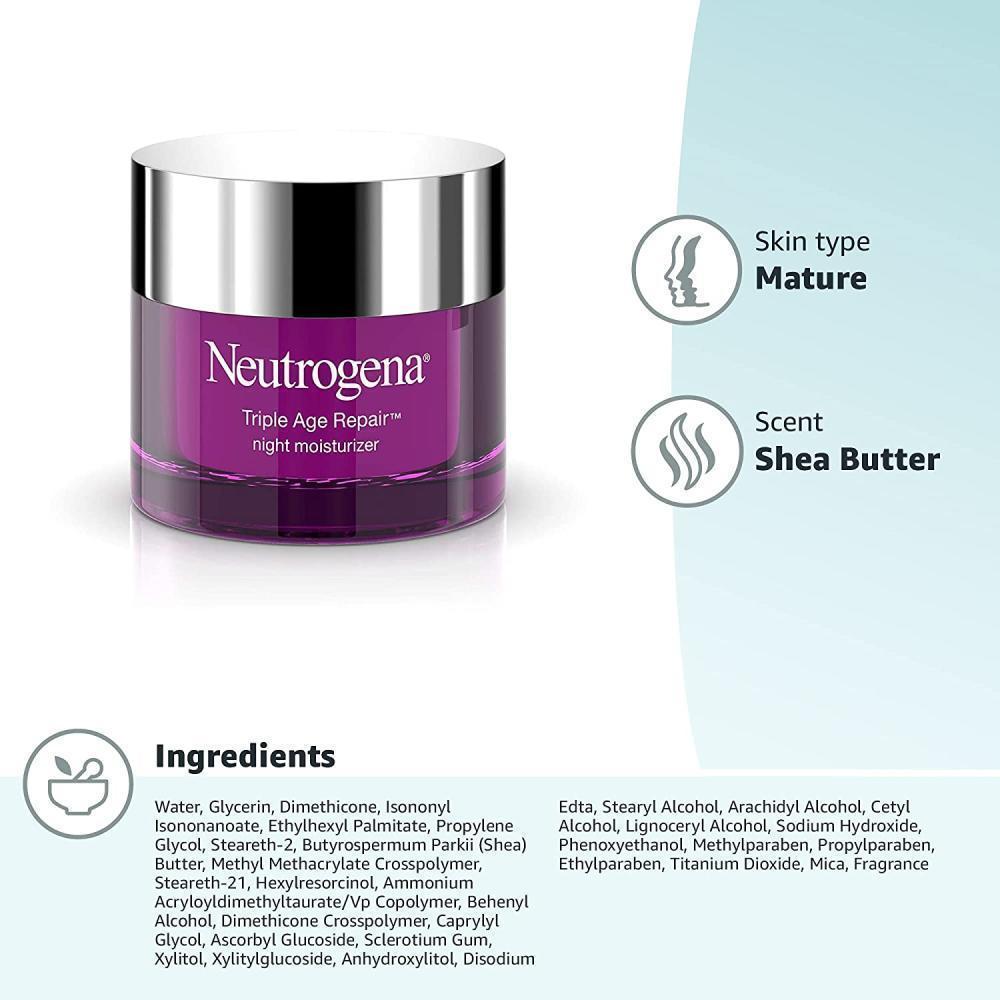 Miniatura Neutrogena Triple Age Repair Creme Facial Noturno Antirrugas