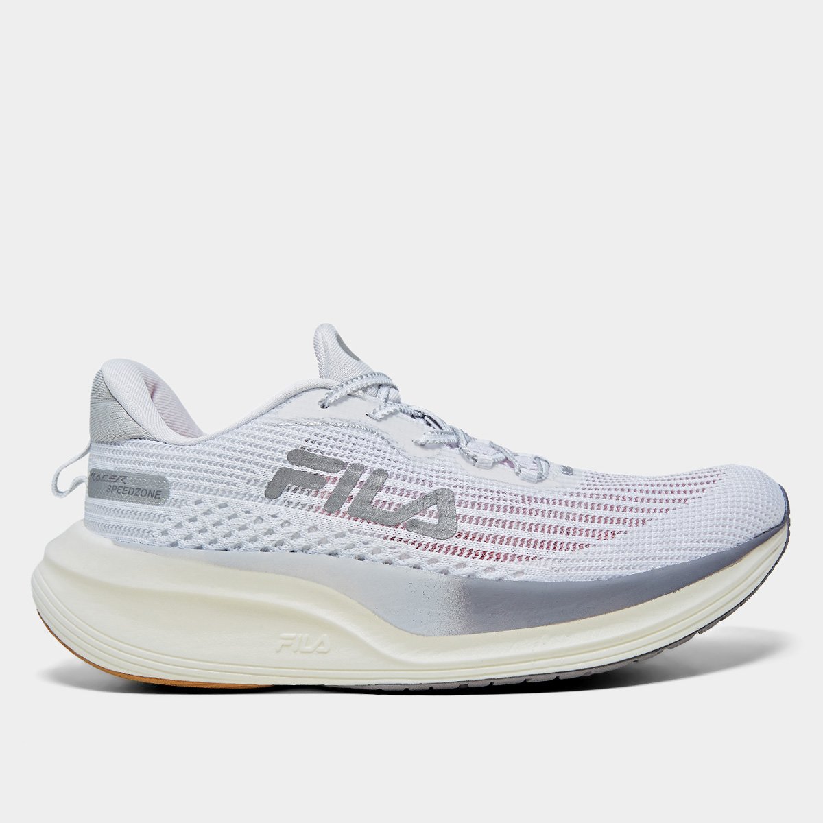Miniatura Tênis Fila Racer Speedzone Masculino Branco+Cinza - 37