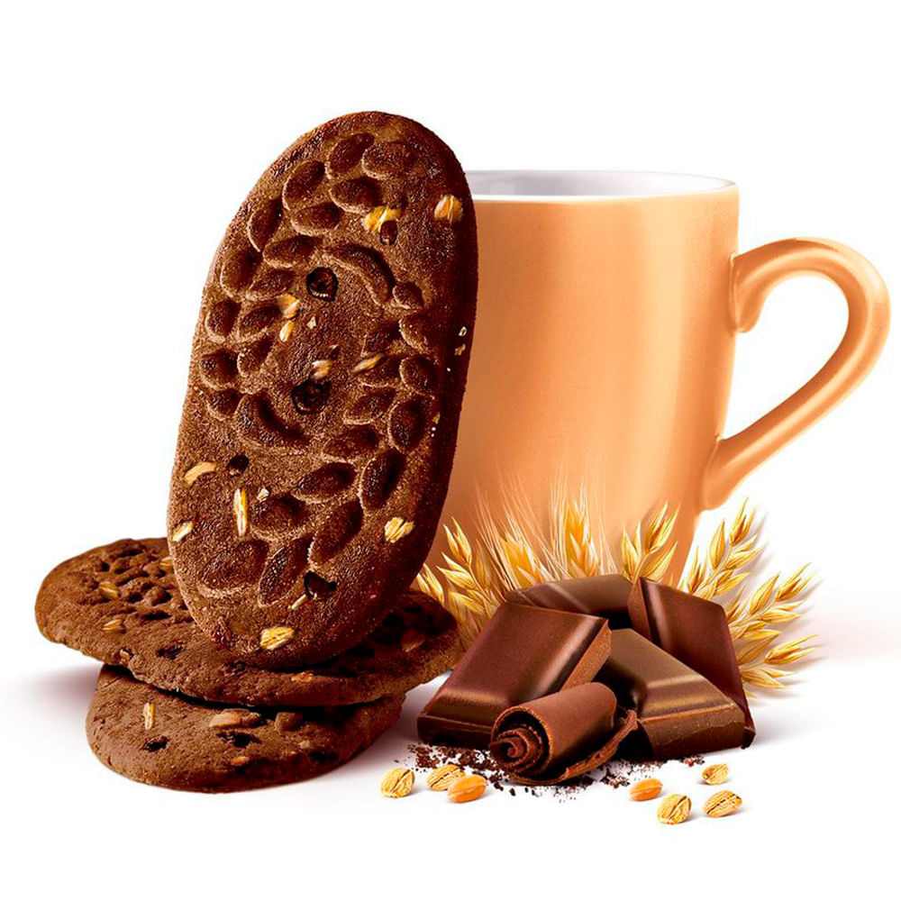 Miniatura Biscoito BelVita Bom Dia Sabor Cacau e Cereais com 3 Unidades de 25g cada