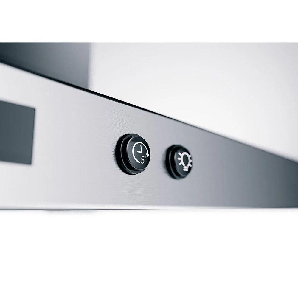 Miniatura Coifa De Ilha Brastemp Com Vidro Com Timer Inox 220v