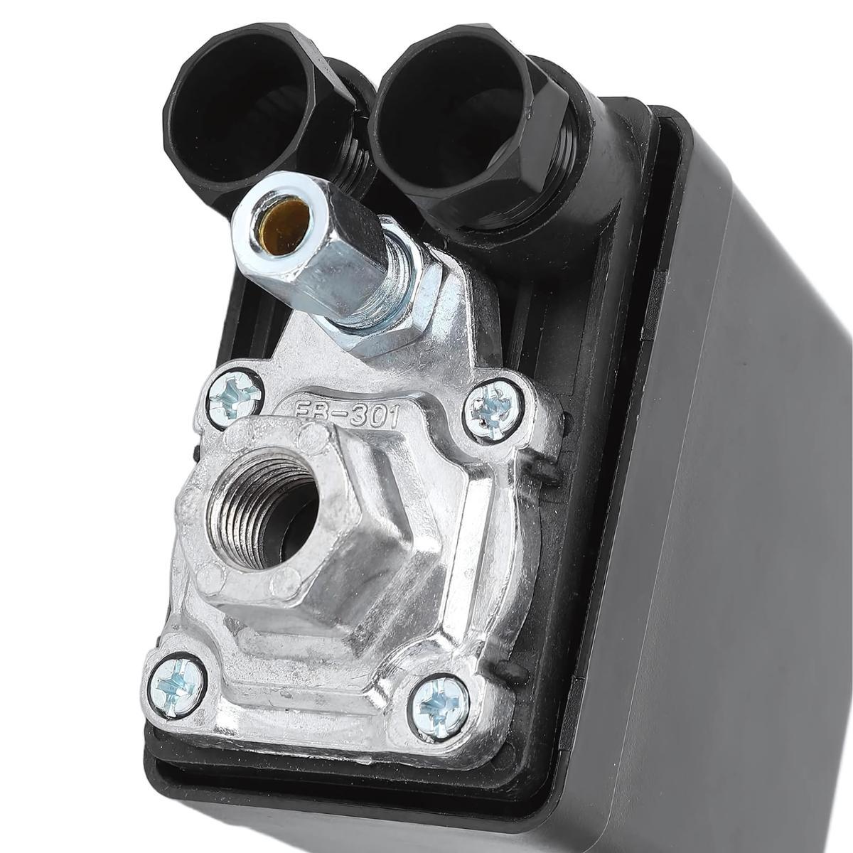 Miniatura Pressostato Para Compressor De Ar 80/120 Psi 1 Via 1/4 Npt