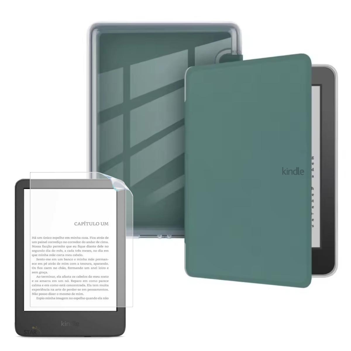 Miniatura Case Acrílico Para Kindle 11 Geração 6.0 (C2V2L3)+ Película