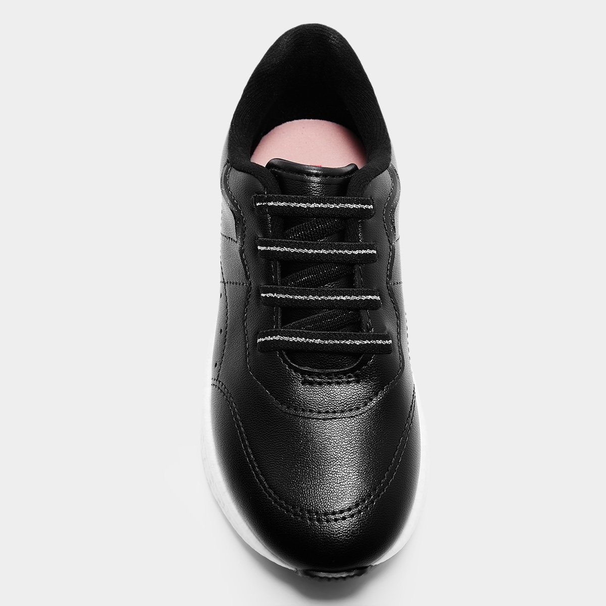 Miniatura Tênis Infantil Molekinha Menina Preto - 26