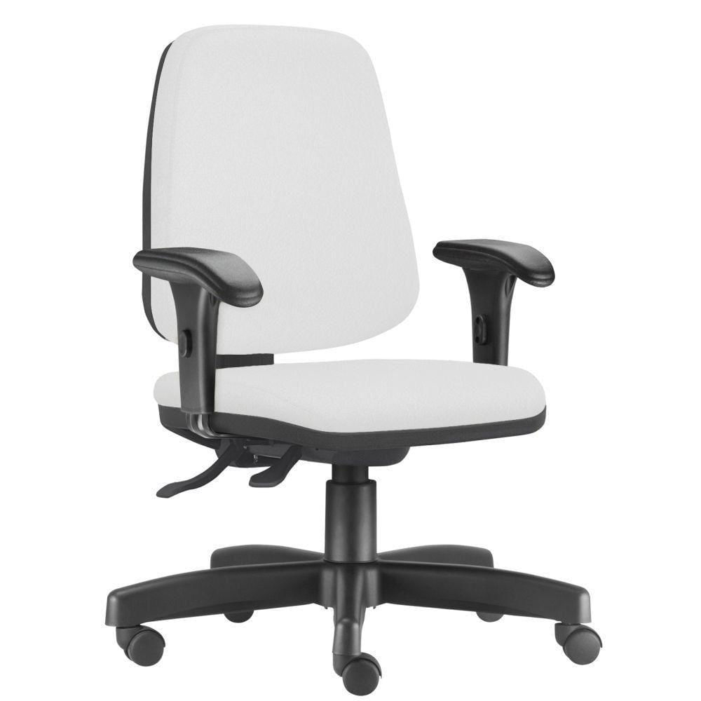 Miniatura Kit 2 Cadeiras Giratórias Job Diretor Branco