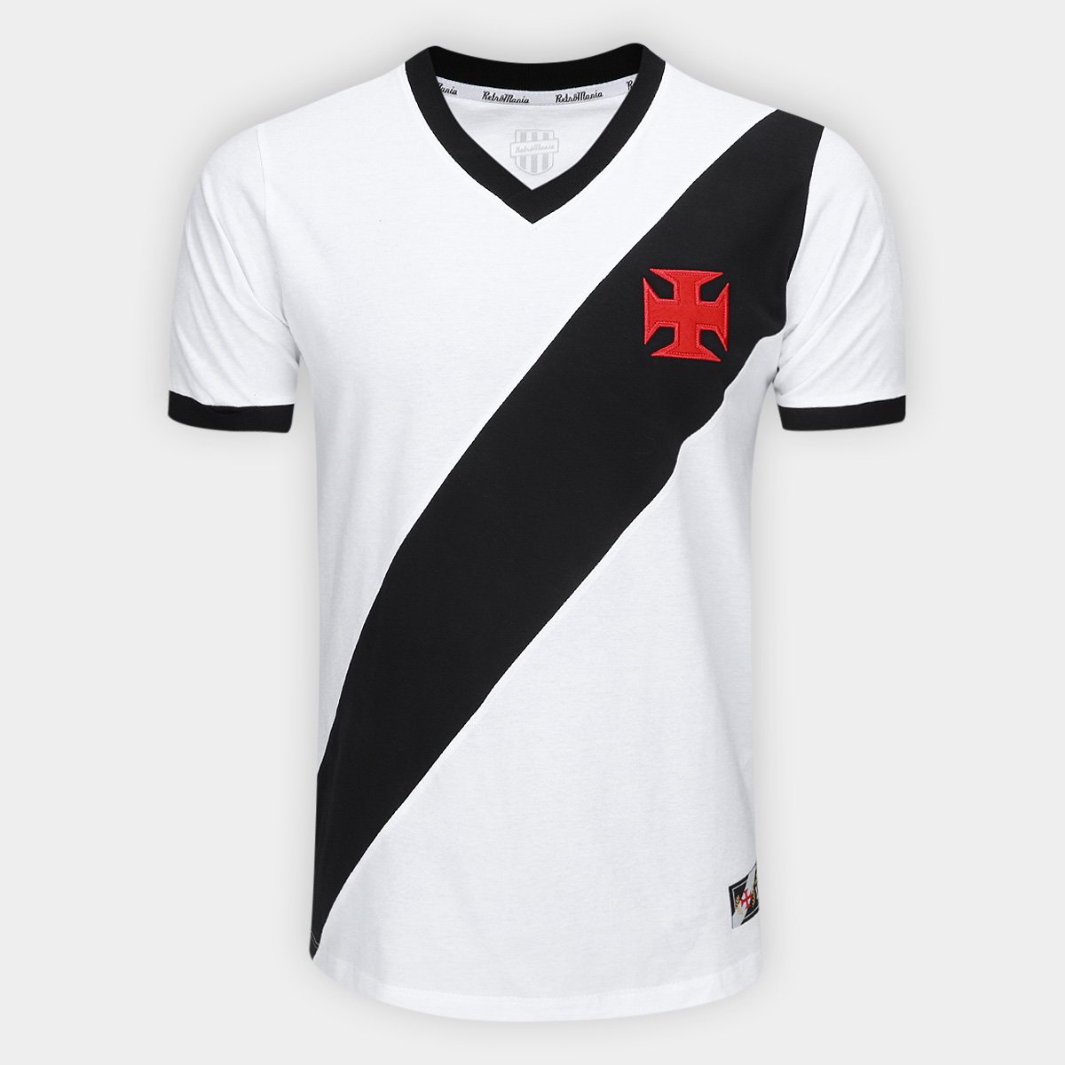 Miniatura Camisa Vasco Retrômania 1948 Masculina Branco - EGG