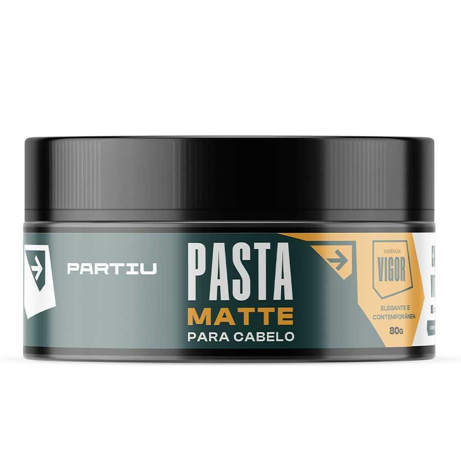 Miniatura Pasta Matte Para Cabelo Vigor Pomada Efeito Seco 80G Partiu