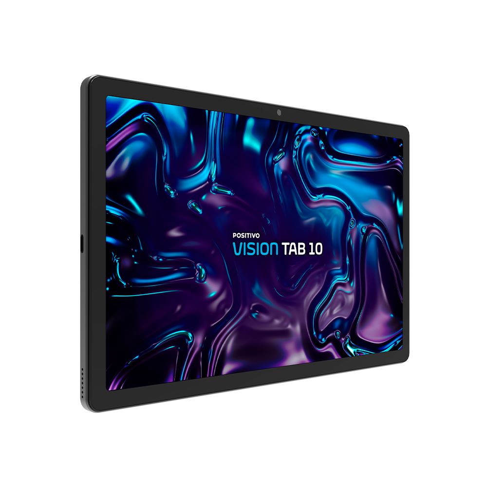 Miniatura Tablet Positivo Vision Tab 10 4GB RAM 128GB Câmera 13MP e 5MP 10,1" HD IPS Android 13 - Preto