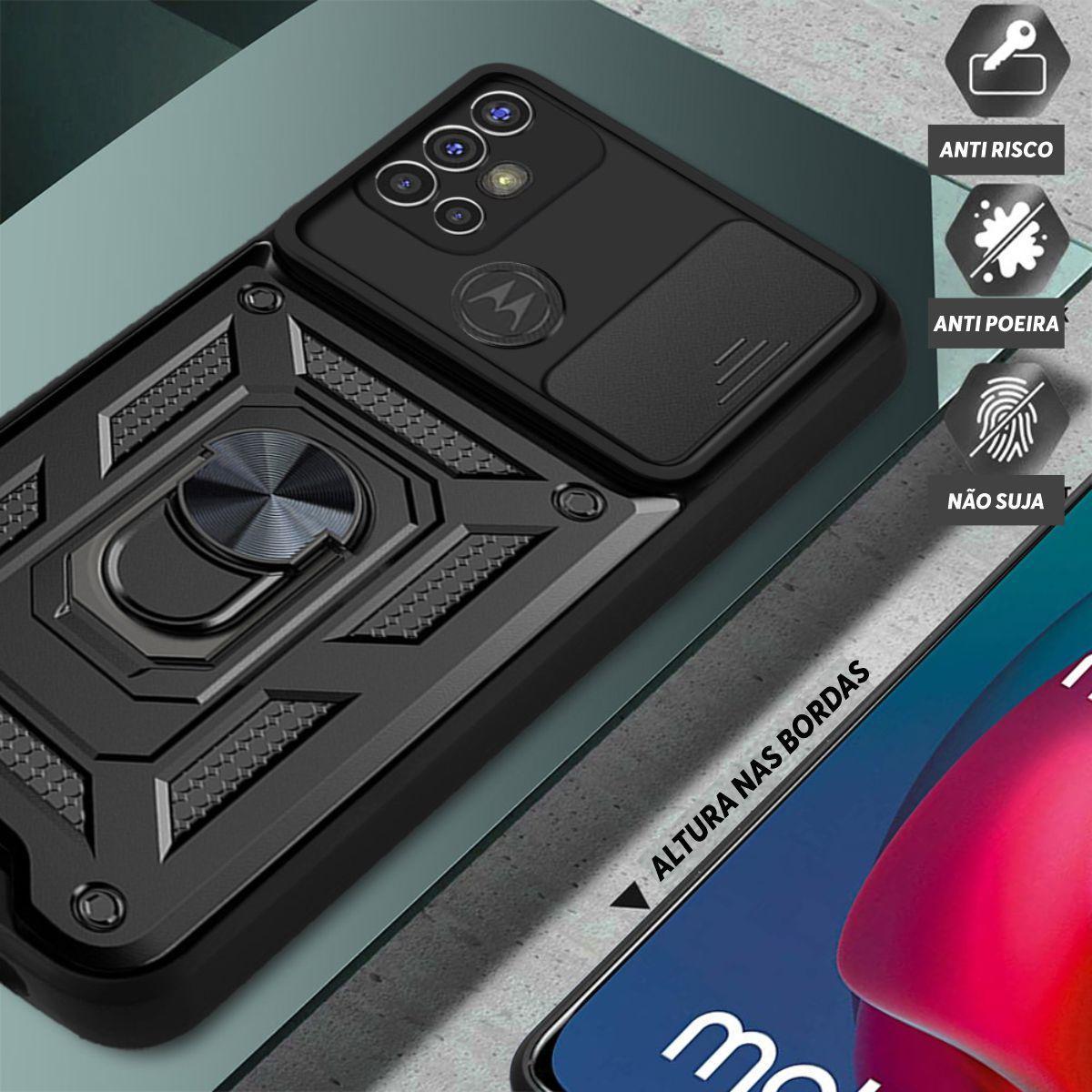 Capa Capinha Case Para Motorola Moto G20 - Protetora Militar