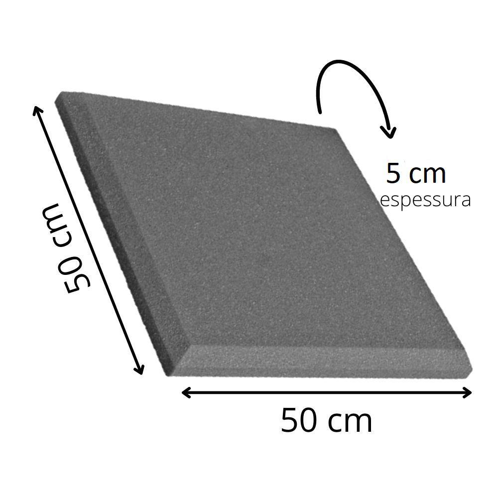 Placa Painel De Espuma Acústica Espuma À Prova De Som 1 Und