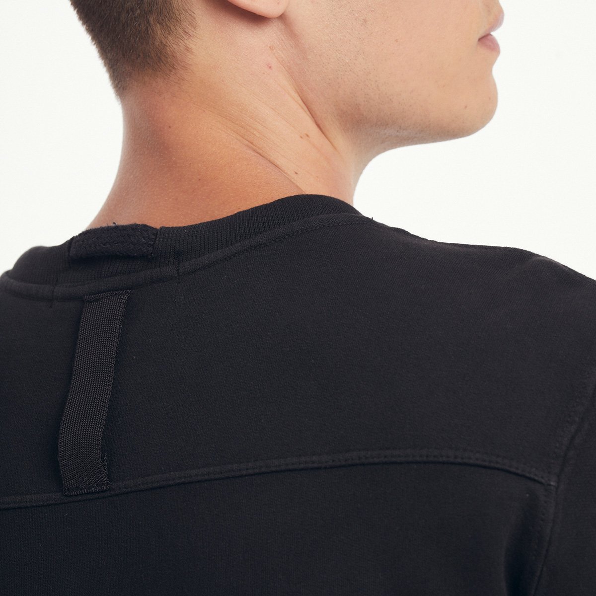 Miniatura Blusa Moletom Replay C/ Cardaço Masculina Preto - GG