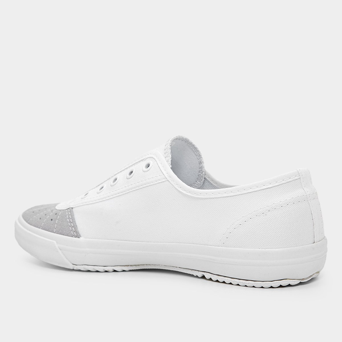 Miniatura Tênis Rainha VL 2500 Slip On Off White - 34