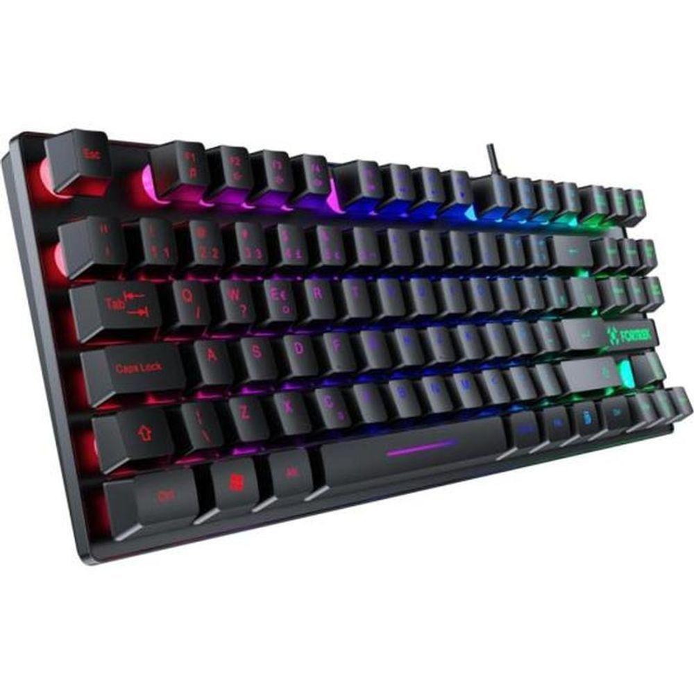 Miniatura Teclado Gamer Fortrek Fearless 80 Tkl Preto